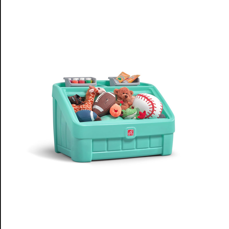 Step2 Mint 2 in 1 Toy Box & Reviews | Wayfair